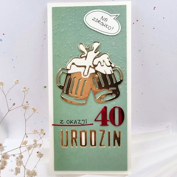 Grußkarte, Wunschkarte 40_03