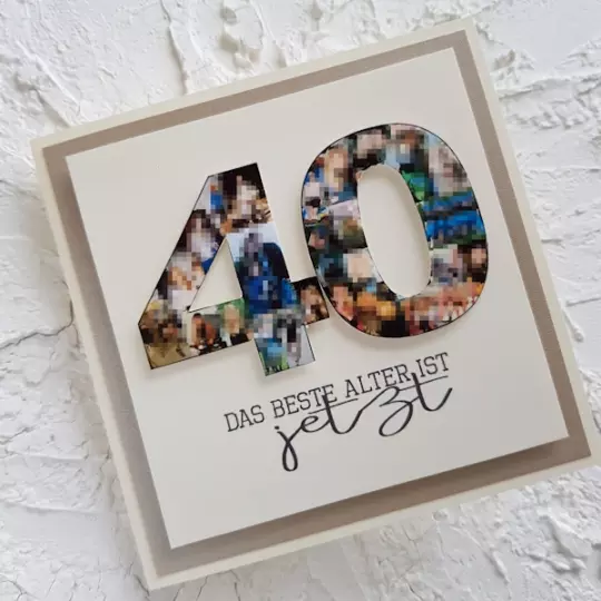 Grußkarte, Wunschkarte 40_01