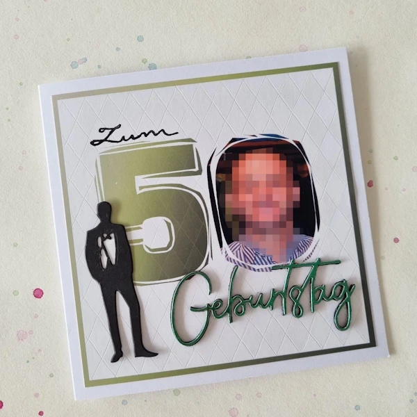 Grußkarte, Wunschkarte 50_11