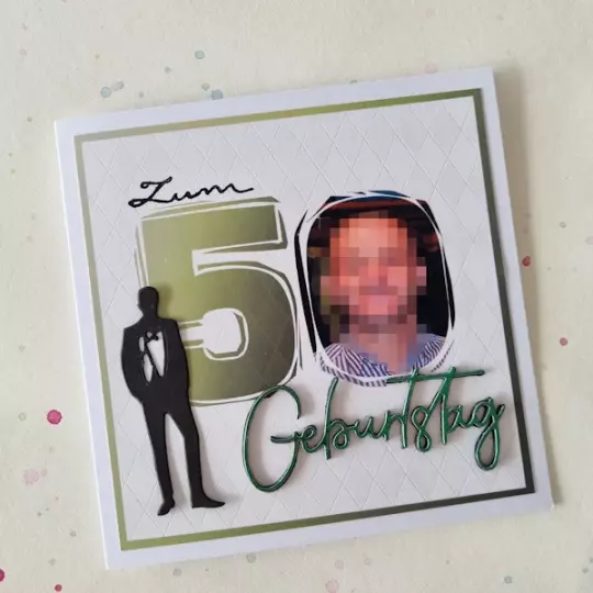 Grußkarte, Wunschkarte 50_11