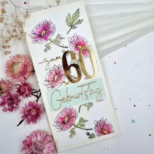 Grußkarte, Wunschkarte KWun 60_001