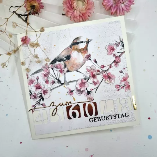 Grußkarte, Wunschkarte KWun 60_002