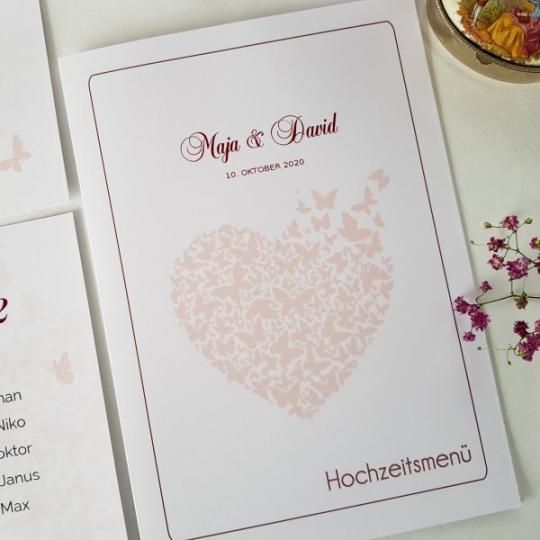 Menükarte "Maja" 04