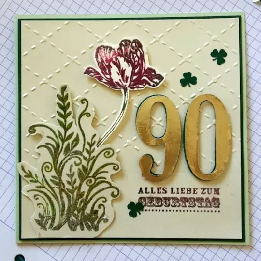 Grußkarte, Wunschkarte 90_001