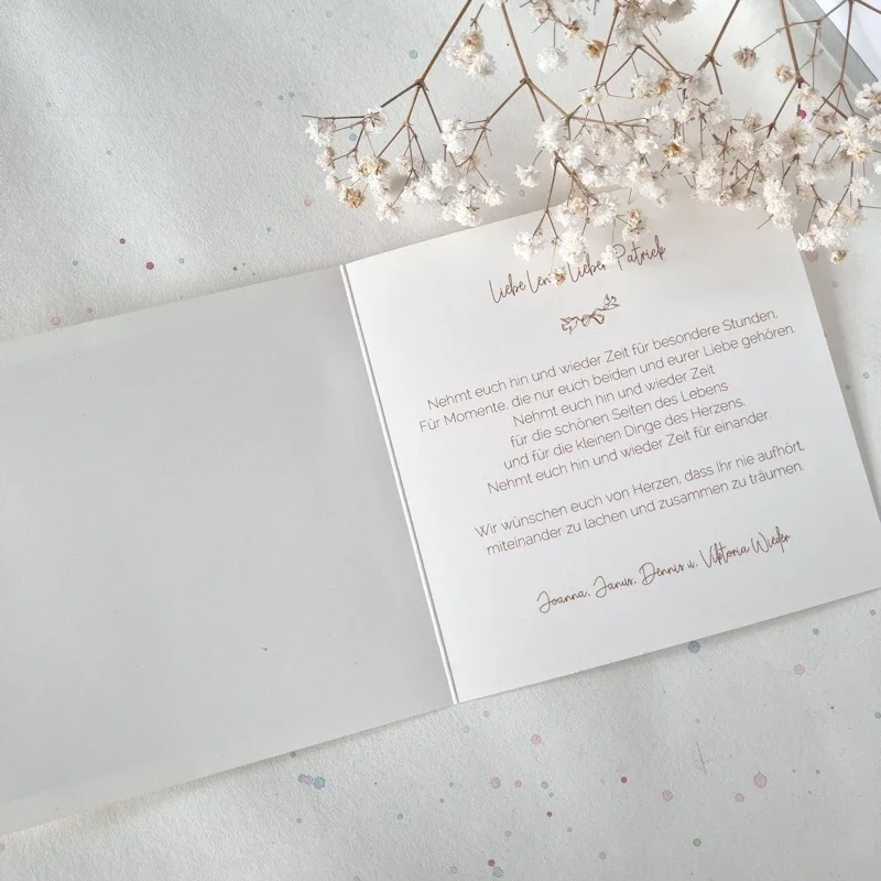 Wunschkarte zur Hochzeit 15